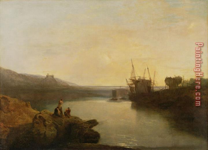 Joseph Mallord William Turner Harlech Castle - From Twgwyn Ferry